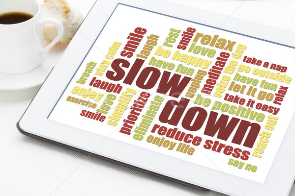 reducing stress tips Stock photo © PixelsAway