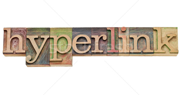 hyperlink - internet concept Stock photo © PixelsAway