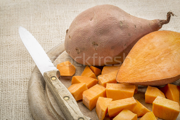 sweet potato diced Stock photo © PixelsAway