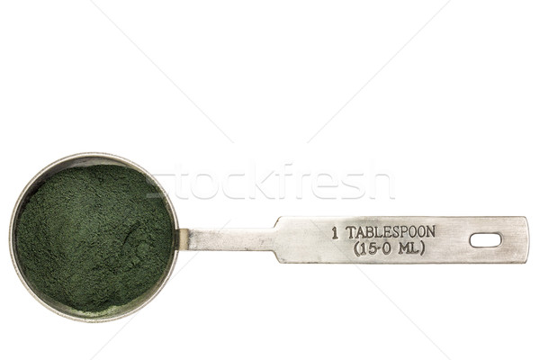 Organic chlorella powder Stock photo © PixelsAway