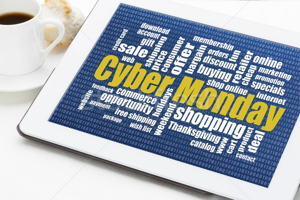 Cyber Monday shopping Stock photo © PixelsAway