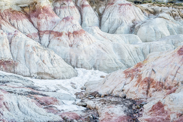 Erozja farby kopalni glina piaskowiec parku Zdjęcia stock © PixelsAway