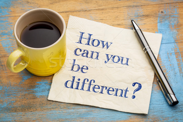 How can you be different? Stock photo © PixelsAway