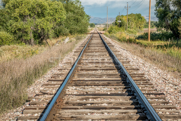 railroad tracks in Colorado Stock photo © PixelsAway