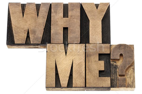 Why me question Stock photo © PixelsAway