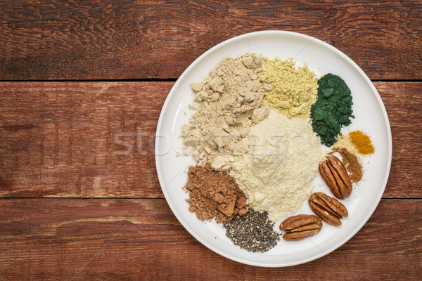 dry superfood smoothie ingredients Stock photo © PixelsAway