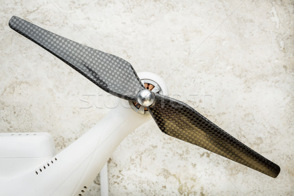 Propeller arm klein koolstofvezel abstract Stockfoto © PixelsAway
