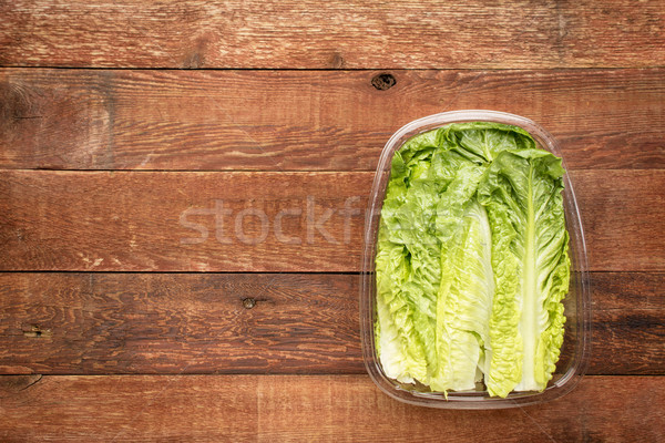 romaine lettuce heart leaves  Stock photo © PixelsAway