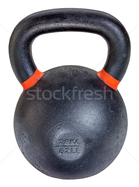 Kettlebells izolat concurenta fitness Imagine de stoc © PixelsAway