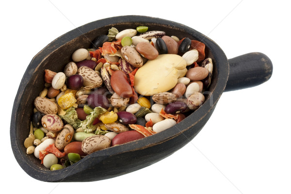 scoop of bean and vegetable soup mix  Stock photo © PixelsAway