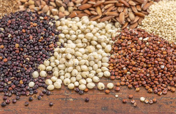 sorghum and quinoa grains Stock photo © PixelsAway