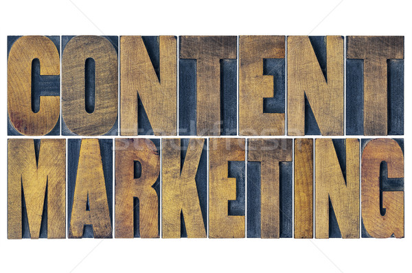 content marketing word abstract Stock photo © PixelsAway