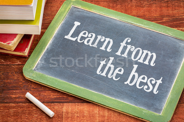 Learn from the best advice Stock photo © PixelsAway