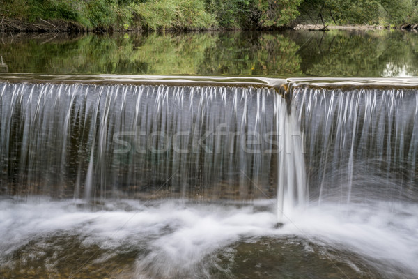 river diversion dam on Poudre River Stock photo © PixelsAway