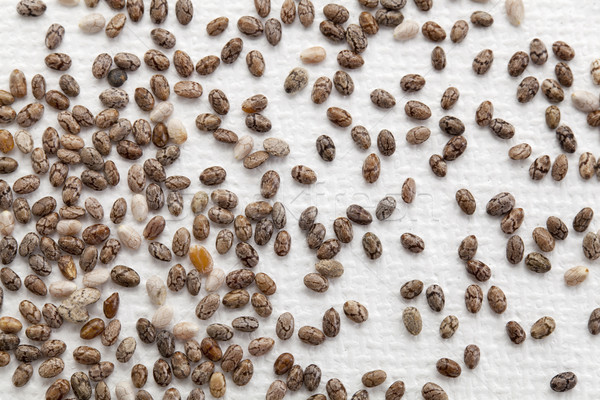 chia seeds on canvas Stock photo © PixelsAway