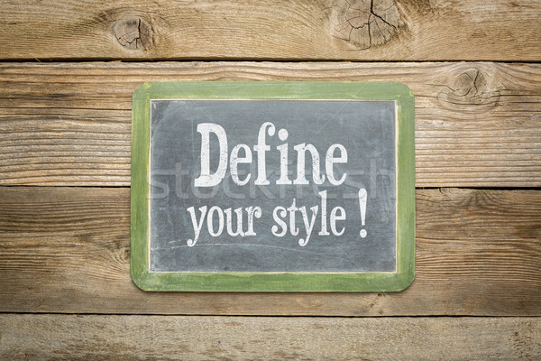 define your style Stock photo © PixelsAway