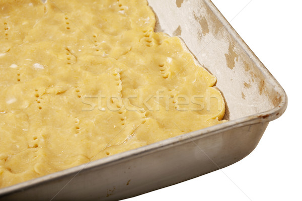 dough in baking tray Stock photo © PixelsAway