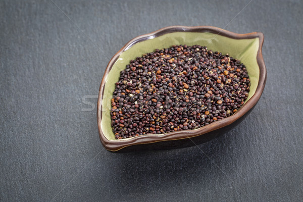 gluten free black quinoa grain Stock photo © PixelsAway