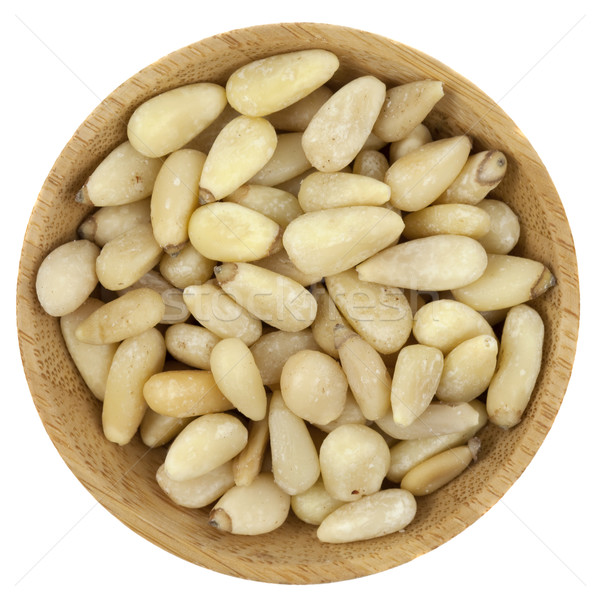 bowl of pine nuts Stock photo © PixelsAway