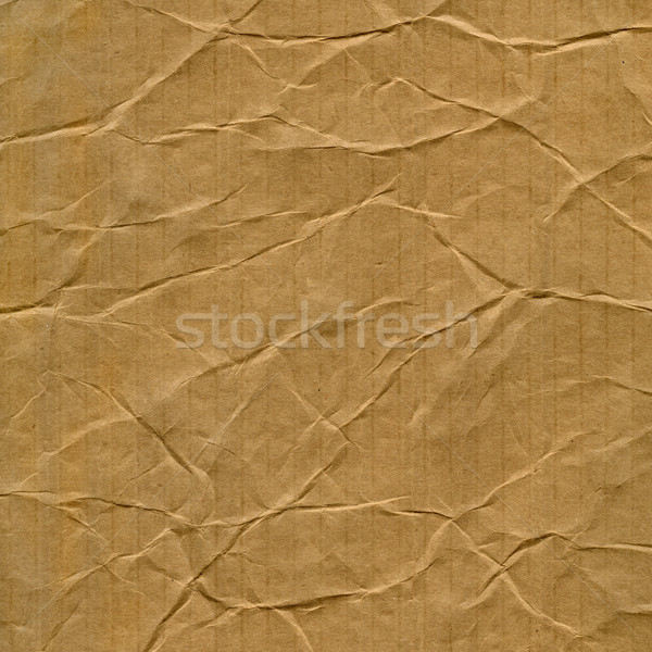 crumpled cardboard texture Stock photo © PixelsAway