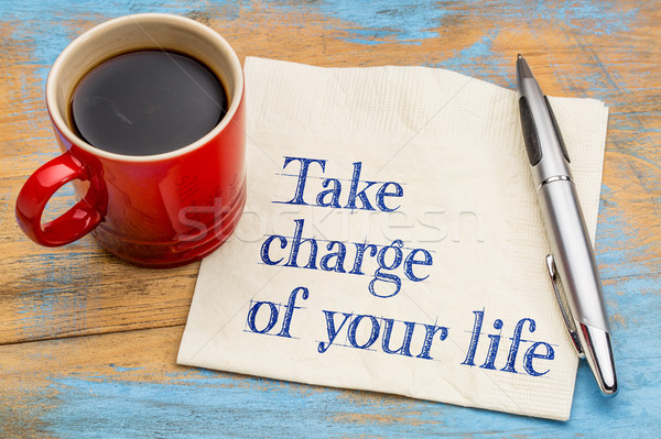 Take charge of your life Stock photo © PixelsAway