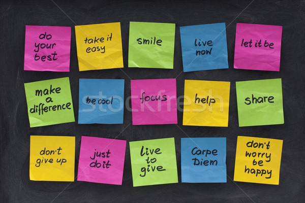 uplifting and motivational words Stock photo © PixelsAway