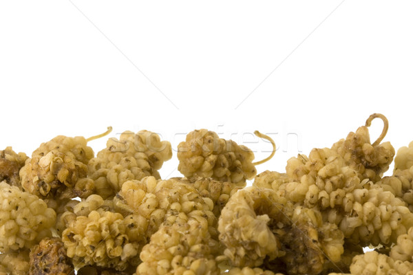 dried mulberry fruits border Stock photo © PixelsAway