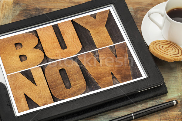 buy now - online shopping  Stock photo © PixelsAway