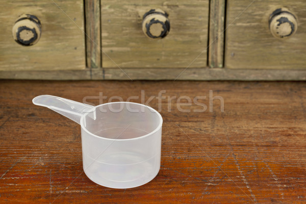 empty measuring cup Stock photo © PixelsAway