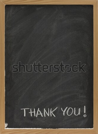 blank chalkboard with eraser smudges Stock photo © PixelsAway