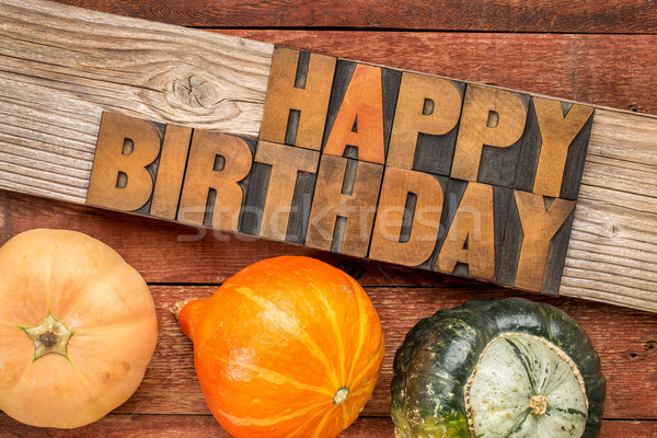 Happy Birthday greeting card Stock photo © PixelsAway