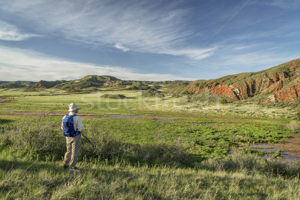 hiker at Colorado foothills  Stock photo © PixelsAway