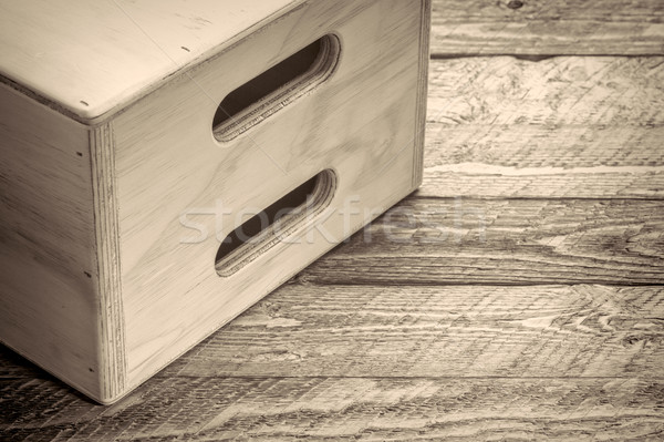Elma kutu film ayarlamak soyut Stok fotoğraf © PixelsAway