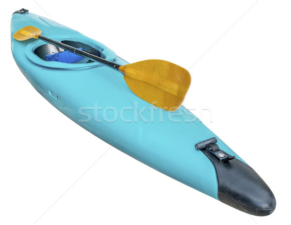 plastic old whitewater kayak Stock photo © PixelsAway