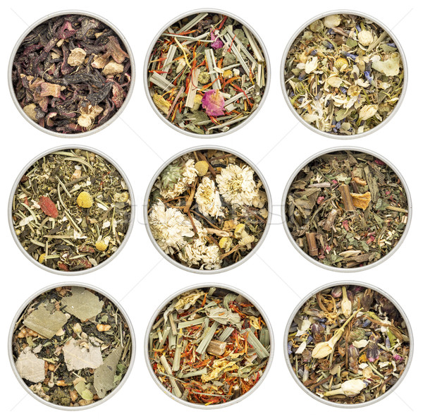 herbal blend tea collection Stock photo © PixelsAway