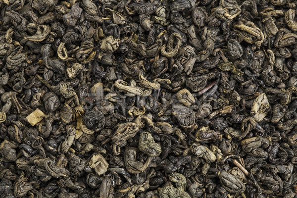 Buskruit groene thee textuur los blad parel Stockfoto © PixelsAway