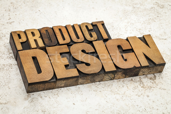 product  design in wood type Stock photo © PixelsAway