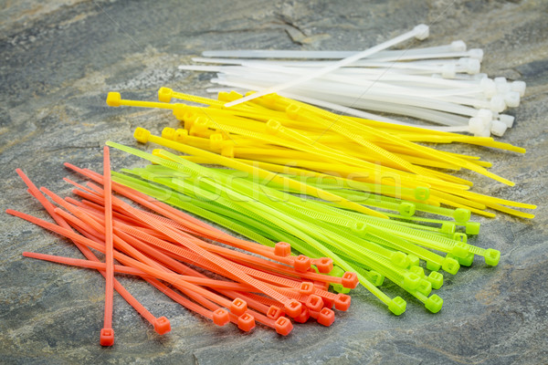 plastic zip cable ties Stock photo © PixelsAway