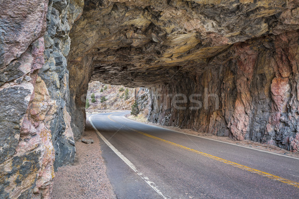 Poudre Canyon tunnel Stock photo © PixelsAway