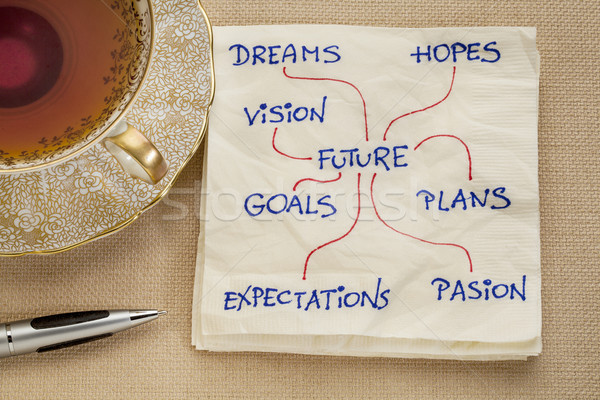 dreams, goals, plans, vision Stock photo © PixelsAway