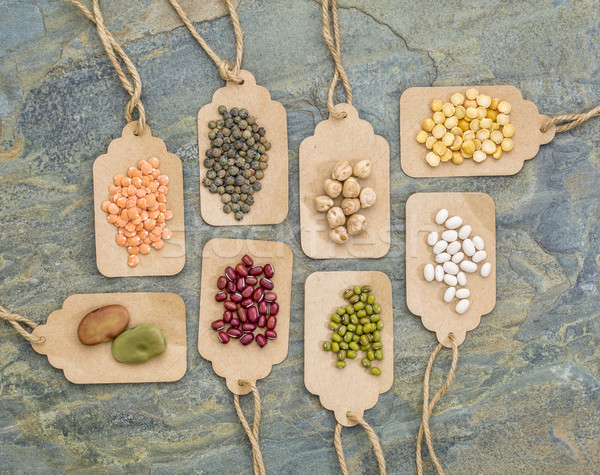 豆類 黃豆 抽象 豆 紅色 商業照片 © PixelsAway