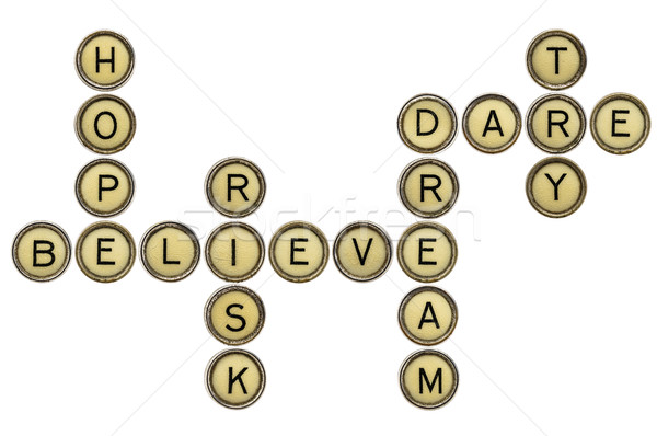 motivational crossword  Stock photo © PixelsAway