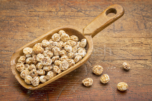 Stock photo: organic peeled tiger nuts
