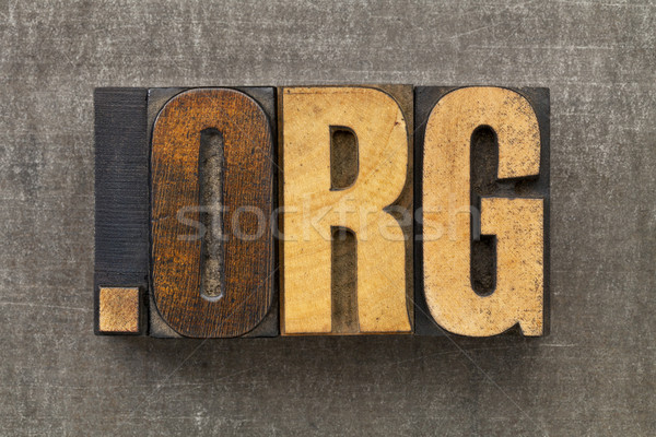 nonprofit organization internet  domain Stock photo © PixelsAway