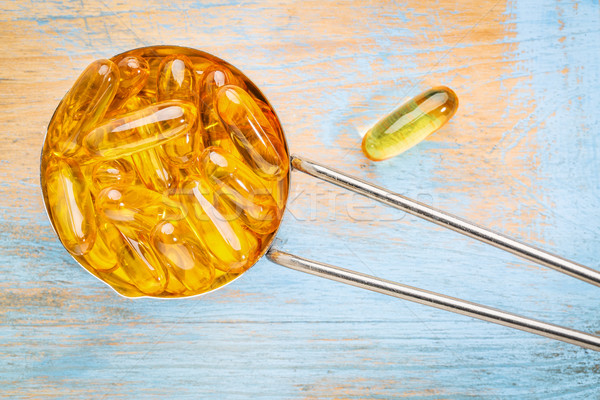 fish oil supplement  capsules Stock photo © PixelsAway