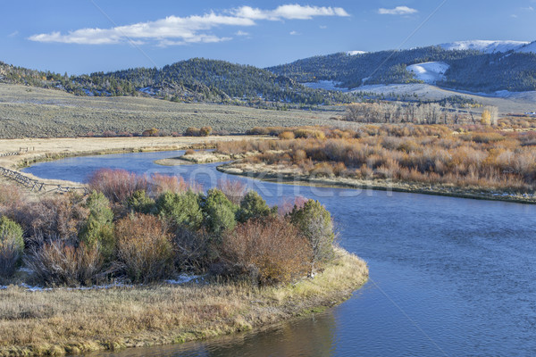 Stock photo: North Platte River in Colorado