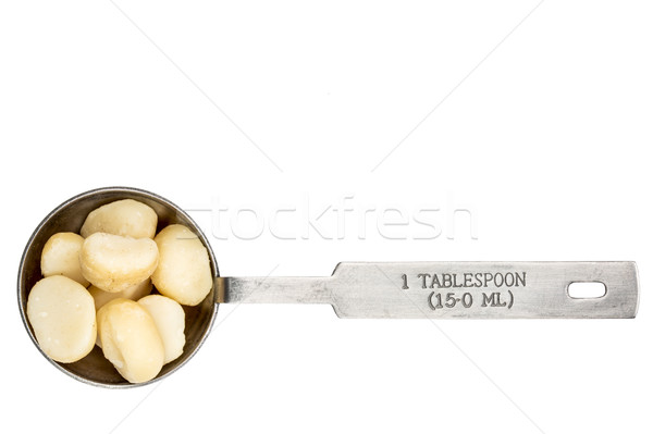 macadamia nuts in a tablespoon Stock photo © PixelsAway