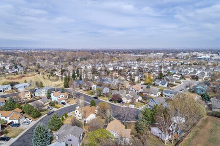 Fort Collins aerial view Stock photo © PixelsAway