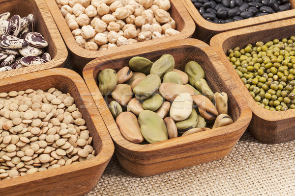 bean and lentil set Stock photo © PixelsAway