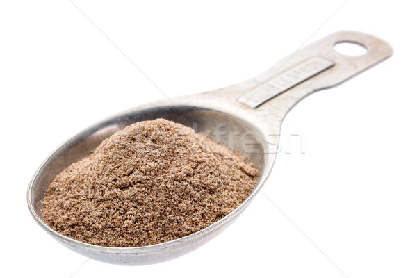 teff flour on measuring spoon Stock photo © PixelsAway